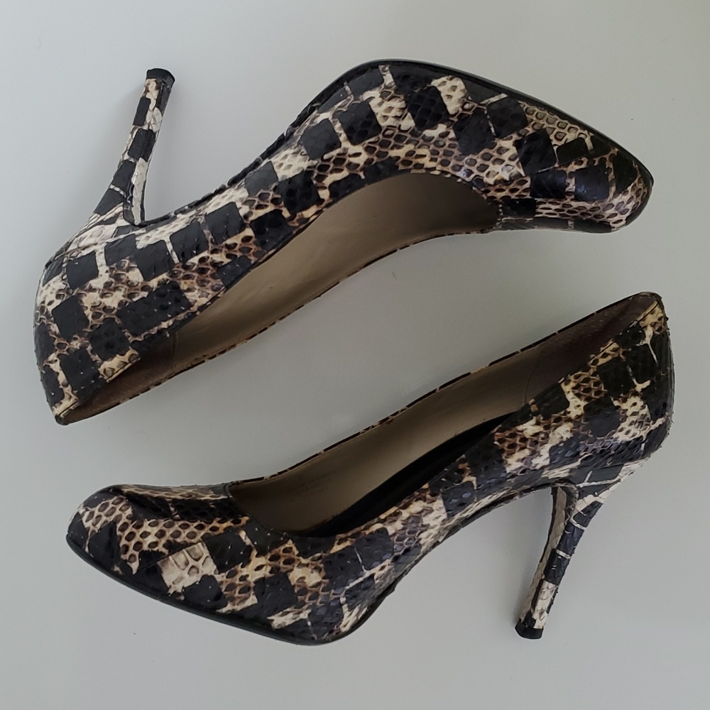 MaxStudio Marabel Snakeskin pumps 6 - Picture 5 of 12
